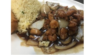 Sizzling Black Pepper Chicken